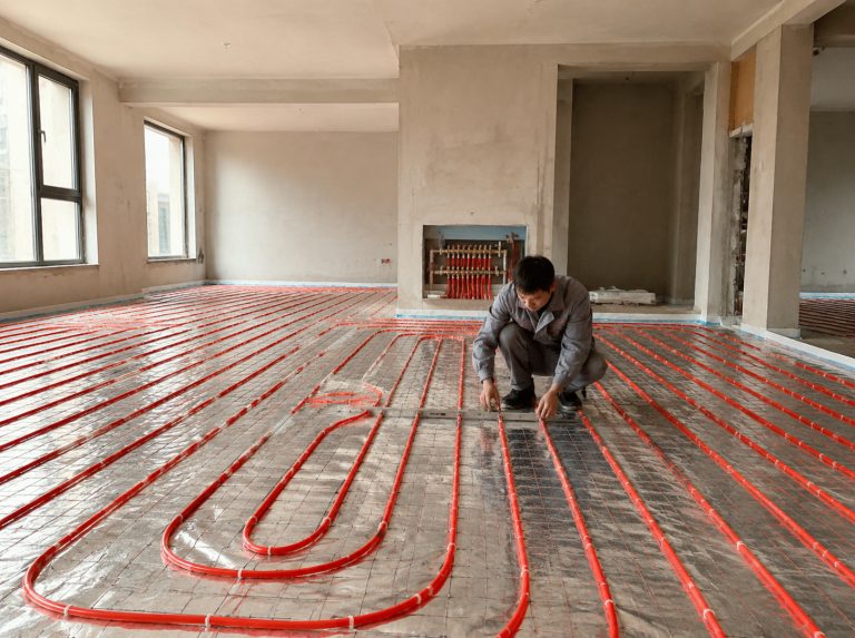 PERT湿式水地暖铺设系统